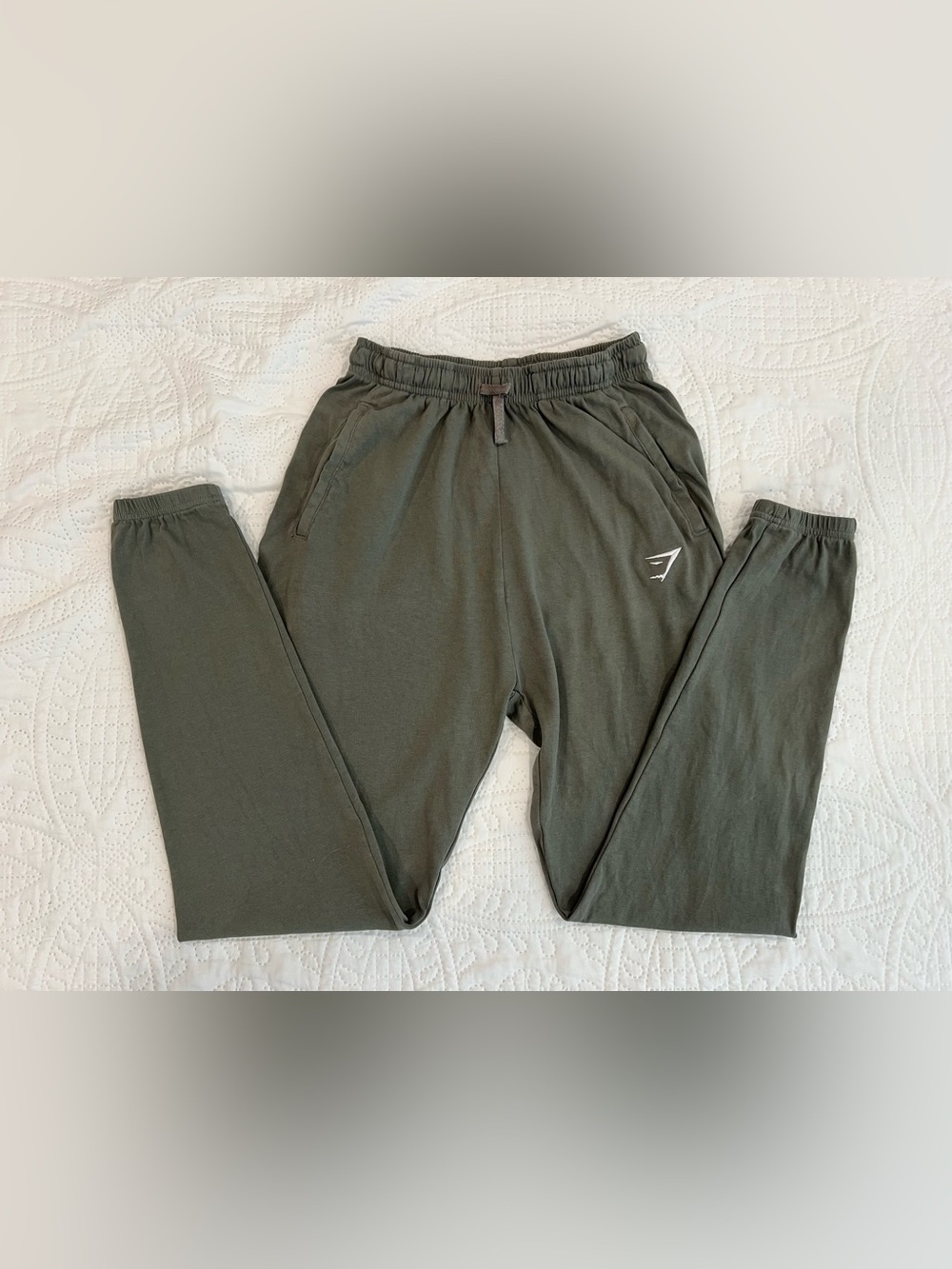 Gymshark | Lifting Lightweight Joggers, Olive Green, XS